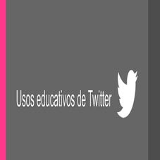 Usos Educativos de Twiter