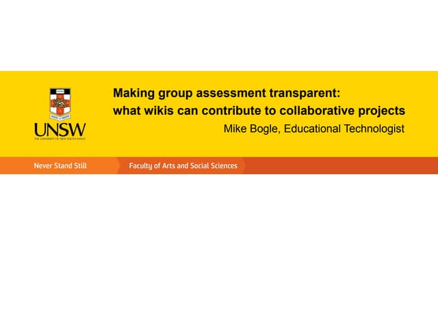 What wikis can contribute to collaborative projects