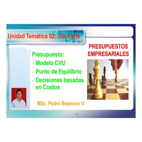 Costo Volumen Utilidad UT-02 Parte2