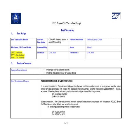 Ut fi-aa-it-004-denial of cenvat credit