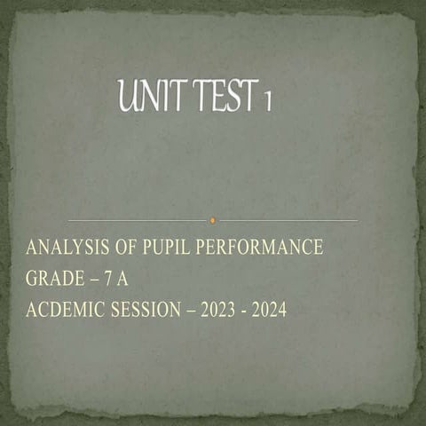 UT 1 Performance Analysis- GR 7A.pptx