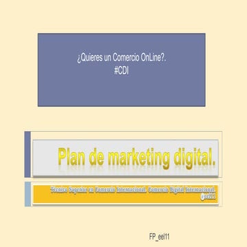 UT1 Presentación Plan de Marketing Digital