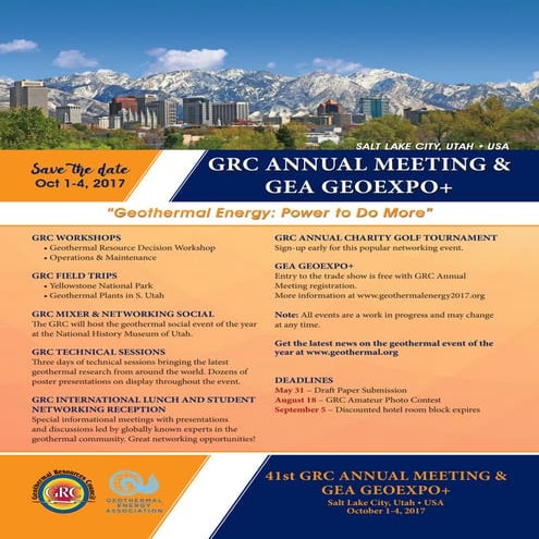 Geothermal Poster - English | PDF