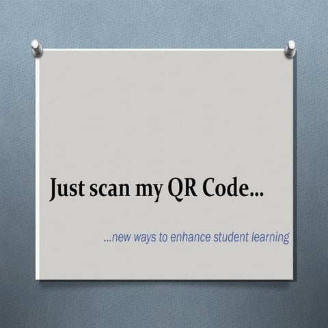 Utc  qr code presentation