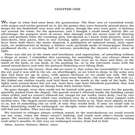 Utdrag "The handmaids tale"