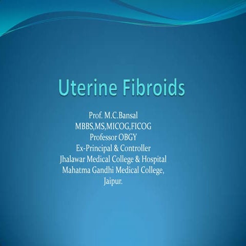 Uterine fibroids