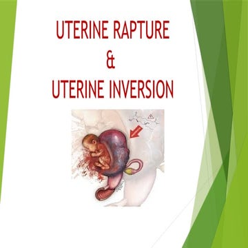Subinvolution process - post partum period | PPTX