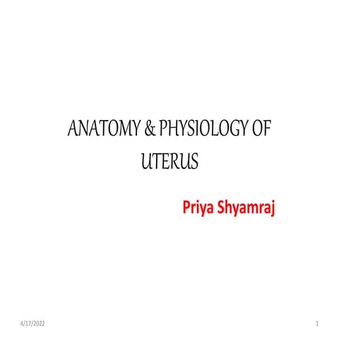 OVARIES and fallopian tube anatomy and ohysiology | PPTX