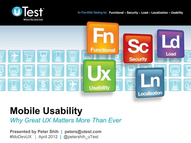 Mobile Usability: Why Great UX Matt...