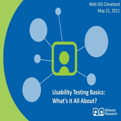 Usability Testing Basics: What's it All About? at Web SIG Cleveland