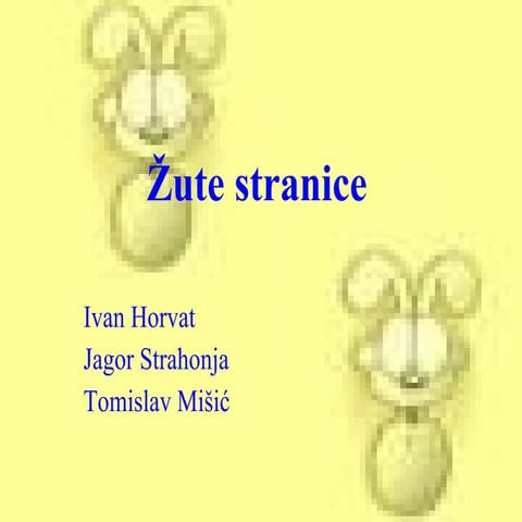 žUte Stranice | PPT