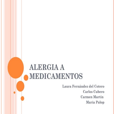 Alergia a Medicamentos