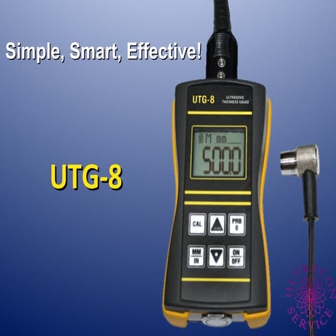 UTG-8 Ultrasonic Thickness Gauge