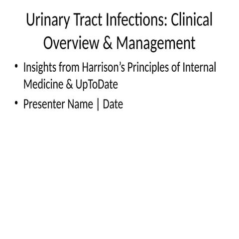 Urinary-Tract-Infections-Pyelonephritis-Cystitis-Prostatitis.pptx