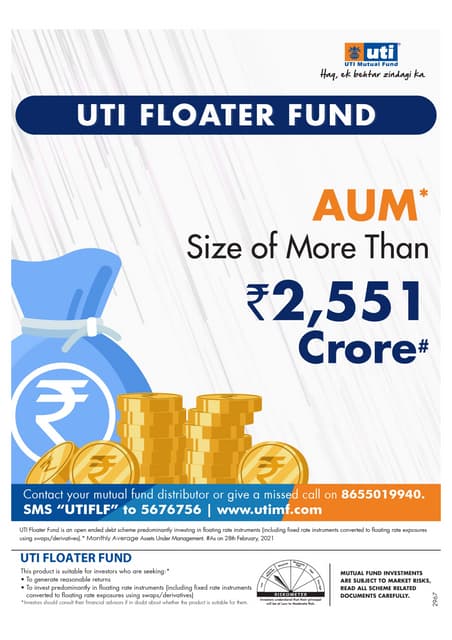 UTI Mastershare Unit Scheme - AUM | PDF