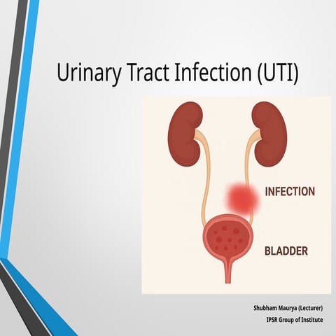 Urinary Tract Infection (UTI) – Overview, Causes, Symptoms & Treatment .pptx