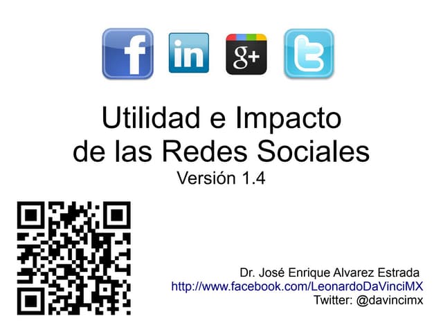 Utilidad e impacto de las redes soc...