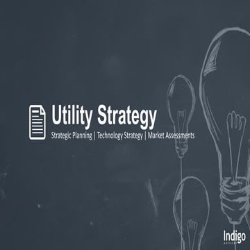 UtiliSME - Utility Strategy - Indigo Advisory Group
