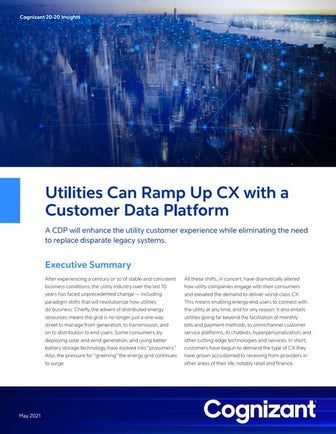 Utilities Can Ramp Up CX with a Customer Data Platform