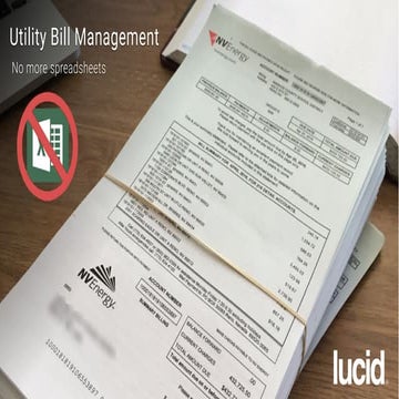 Lucid utility bill management webinar