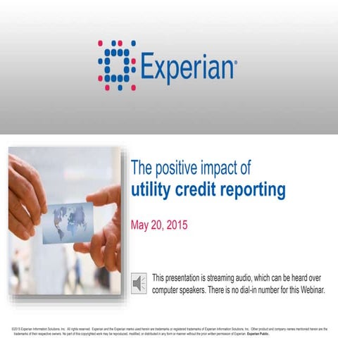 The Positive Impact of Utility Credit Reporting Webinar