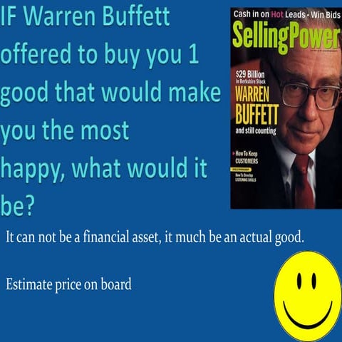 Utility maximization