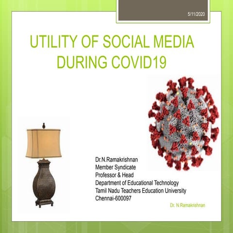 Utility of social media during  covid 19
