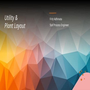 Utility & Plant Layout - Design & Standards.pptx