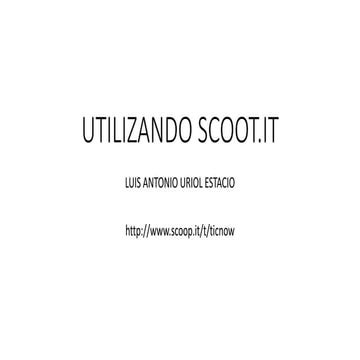 Utilizando scoop.it