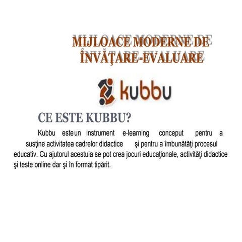 Utilizare kubbu   tutorial