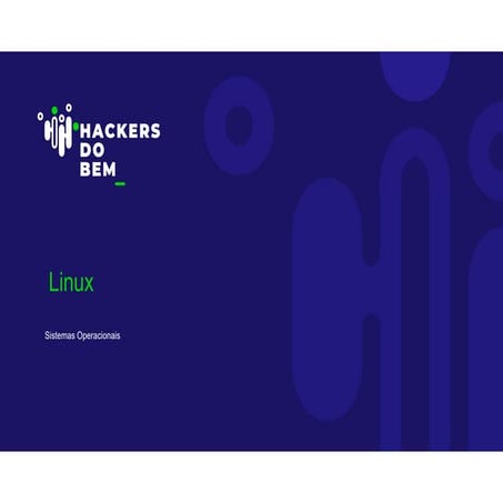 Sistema Operacional - Linux Mapa mental Linux | PDF