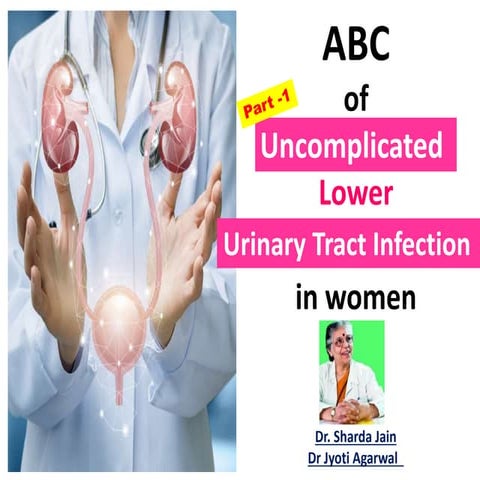 ABC of Uncomplicated Lower Urinary Tract Infection in women (PART -1 ) Dr Sha...