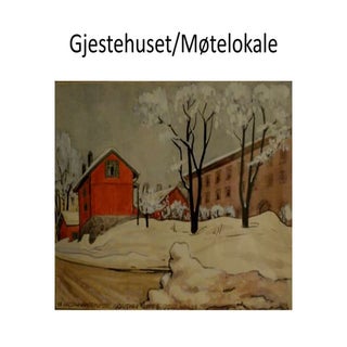 Overnatting møtelokale