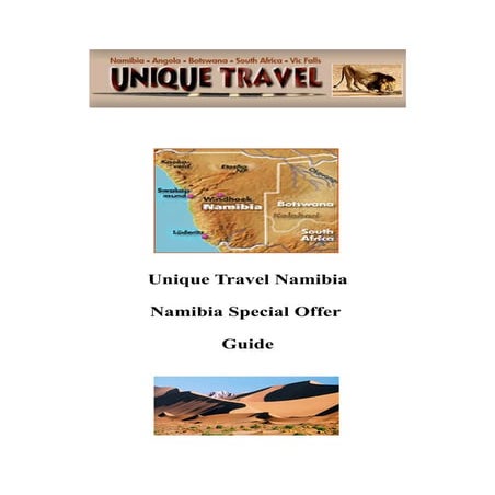 UTN Namibia Special Offer Guide | PDF