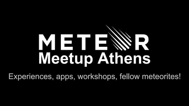 Collections vs. Meteods - Meteor Meetup Athens (#1 2014-11-25)