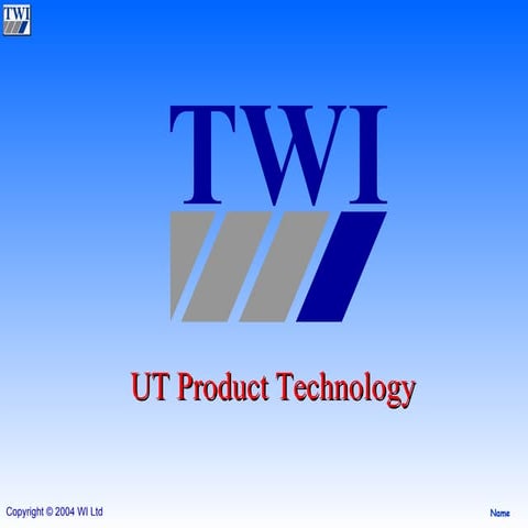 Ut P5 (Product Tech.)