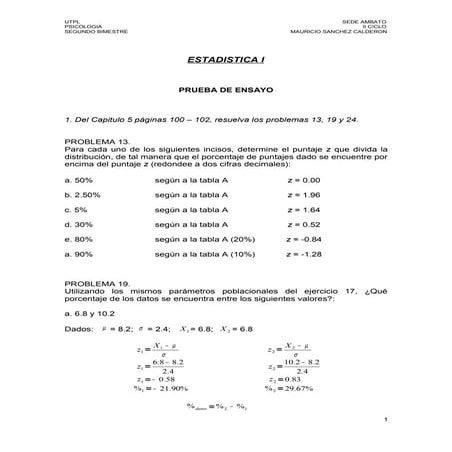 Utpl Estadistica1 Segundo Bimestre