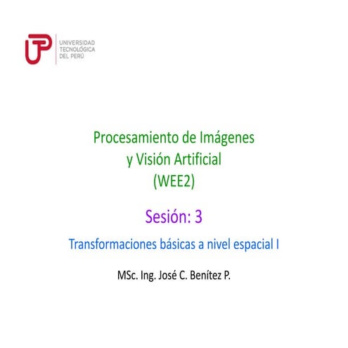  Utp pdi_2014-2_sap3 transformaciones básicas a nivel espacial i