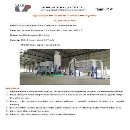 Clirik clum mill-calcium carbonate powder making machine 