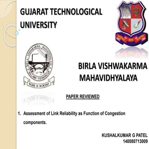 Uts congestion components
