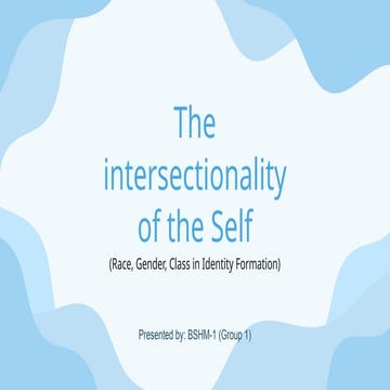 UTS_Intersectionality of the human._pptx