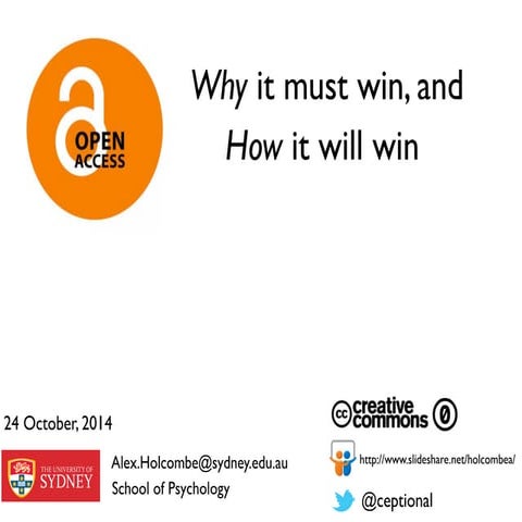 Uts talk openaccess_week_24_october