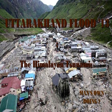 Flood in Uttarakhand, 2013