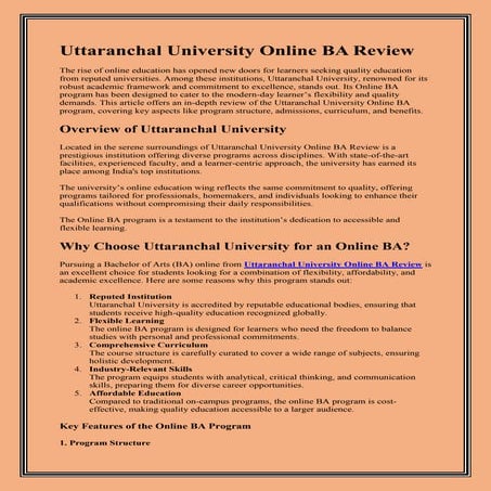 Uttaranchal University Online BA Review.pdf