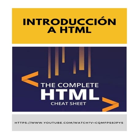 Introducción a HTML