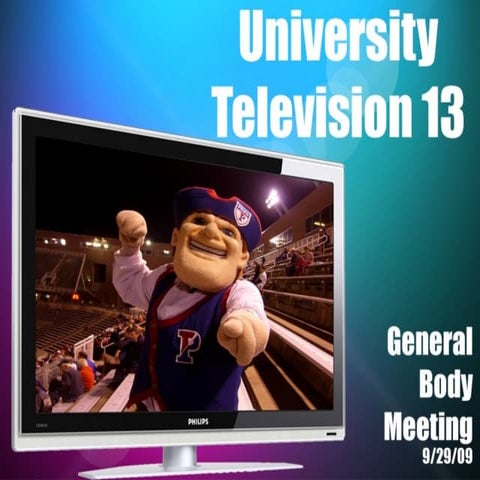 UTV Presentation for GBM