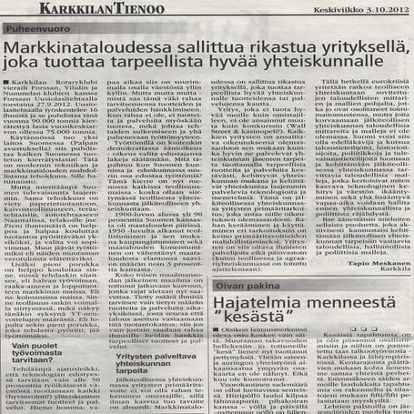 Uusiolasi, Suomi ja jälkiteollinen yhteiskunta