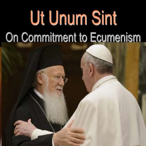 Ut Unum Sint - Joliet presentation by Br. Jeffrey Gros, FSC
