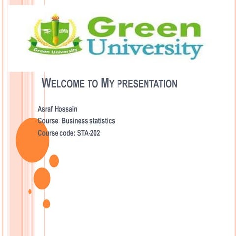 Presentation on Index Number