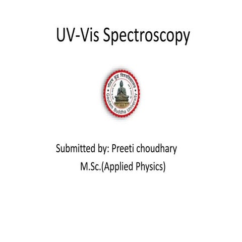 UV-Vis Spectroscopy